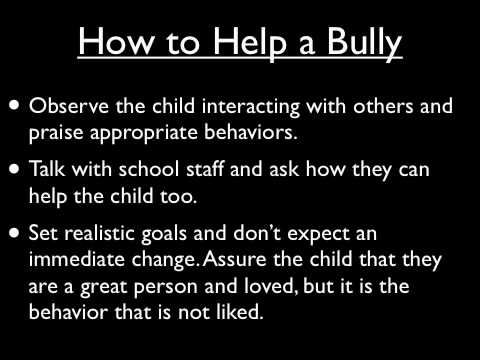what are some of the warning signs victims of bullying might display