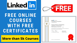 The List Of Online Courses Linkedin With Certificate.