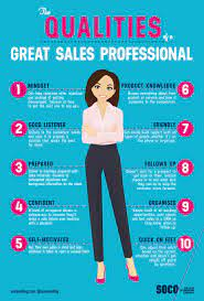 10 qualities of a good salesman.