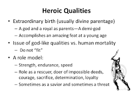 Qualities Of A Hero