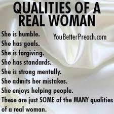 Qualities Of A Good Woman
