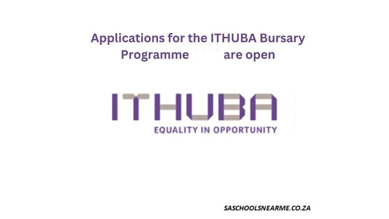 ITHUBA Bursary 2024 Online Application - SAschoolsNearMe