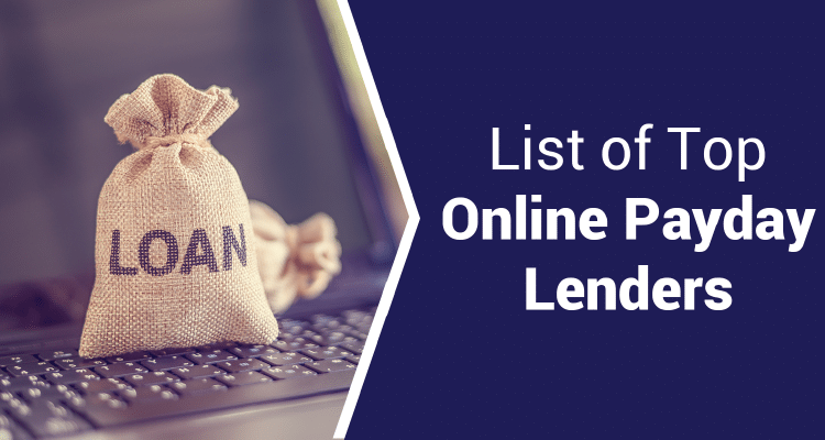 List Of payday loan lenders online