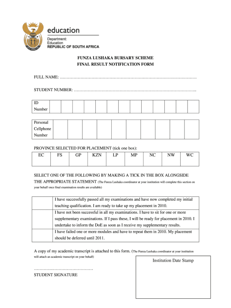 How To Apply For Funza Lushaka Bursary 2024 - SAschoolsNearMe